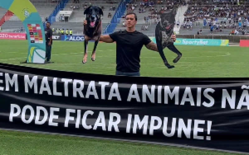 “Aquele que ama os animais ama a todos”, Deputado Delegado Leonam promove ação de conscientização no estádio Rei Pelé
