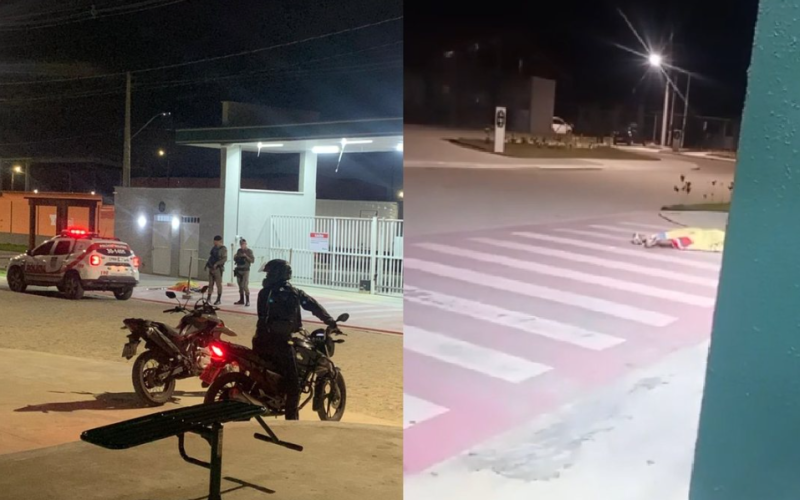 Morador de condomínio em Maceió corre para escapar, mas é executado a tiros próximo à portaria