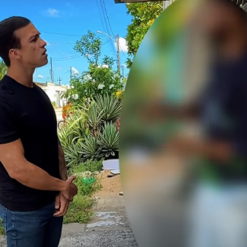 Homem tenta esconder maus-tratos a animal, mas acaba preso após ação de Deputado Leonam