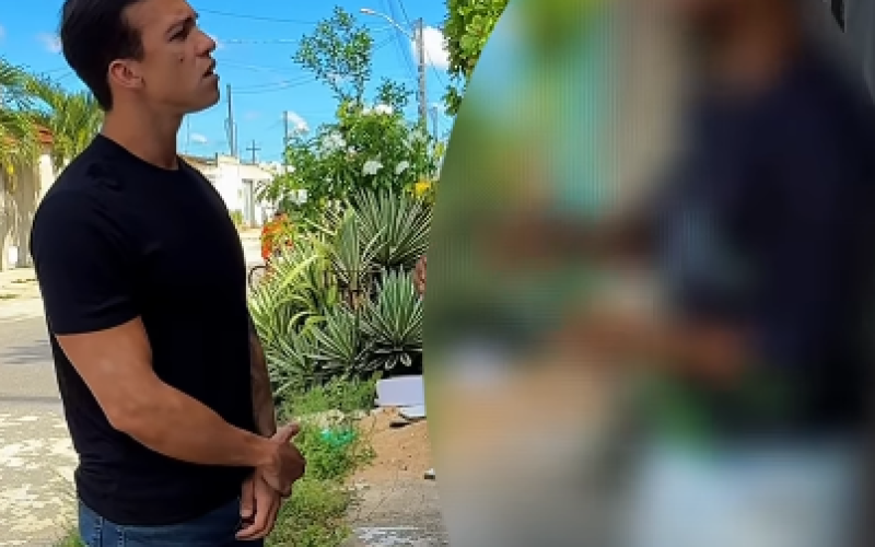 Homem tenta esconder maus-tratos a animal, mas acaba preso após ação de Deputado Leonam