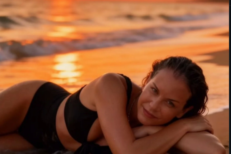 Irmã de Cristiano Ronaldo compartilhou cliques à beira-mar durante o nascer do sol na Praia do Patacho, em Porto de Pedras, Alagoas