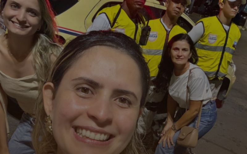 “Eu não esperava isso da polícia”: mulher relata tensão e elogia ação de agentes em Jaraguá
