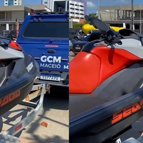 Prefeitura de Maceió apreende jet skis usados em passeios clandestinos