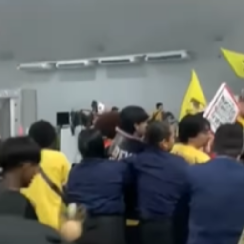 Manifestação com indígenas termina em confusão e feridos na COP30