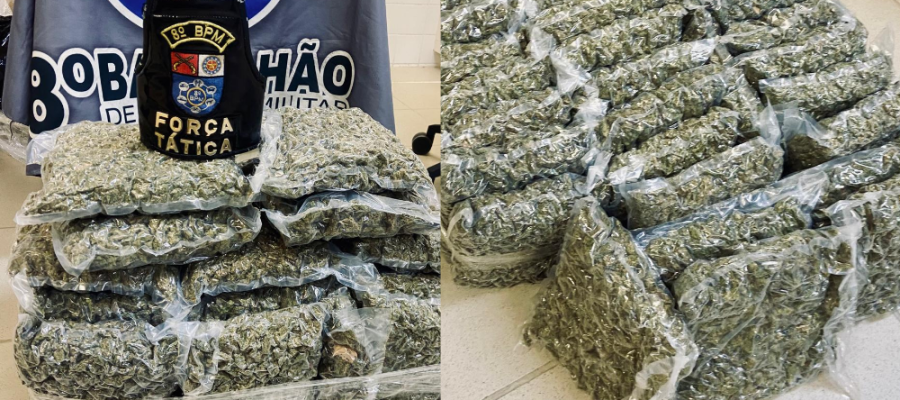 Homem é preso por tráfico de drogas em Joaquim Gomes