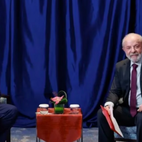 “Eu gosto dele. Ele é muito bom”, diz Trump sobre Lula