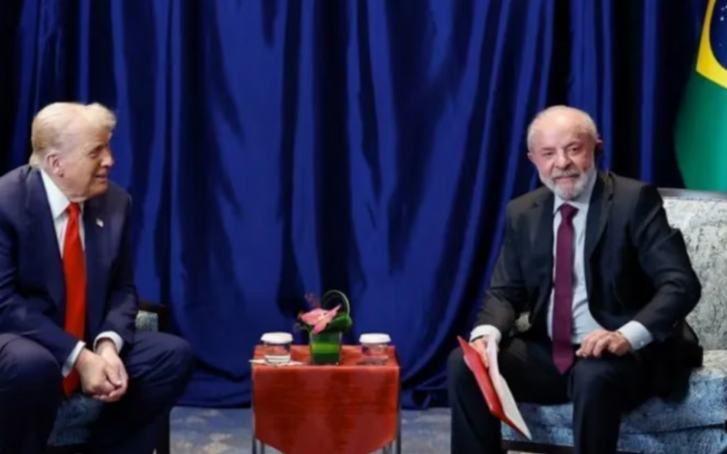 “Eu gosto dele. Ele é muito bom”, diz Trump sobre Lula