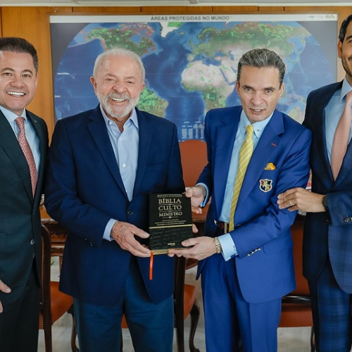 Lula recebe bispo da Assembleia de Deus e fala em “valores cristãos que guiam o governo”