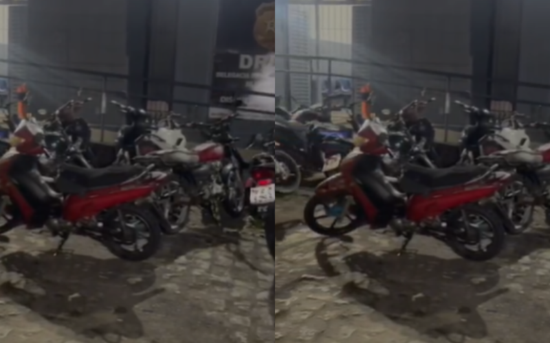 Guarnição Águias do BPTran, com apoio da FT Comando, recupera moto roubada no Centro e localiza outra com queixa de furto no Salvador Lyra