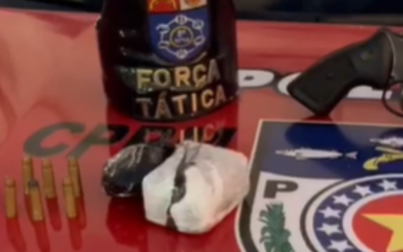 Força Tática do 8º BPM prende líder do tráfico do Comando Vermelho em Rio Largo