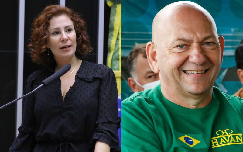 Luciano Hang enviou R$ 5 mil a Carla Zambelli enquanto deputada estava fora do país