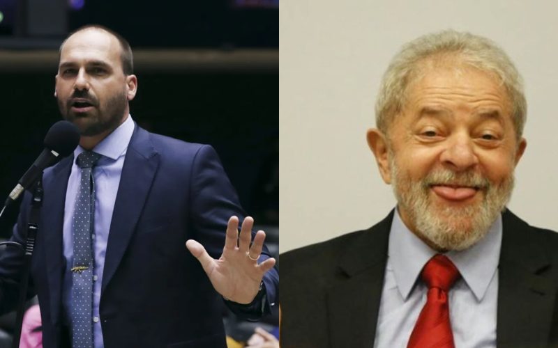 “Meu camisa 10”: Lula ironiza Eduardo Bolsonaro em discurso