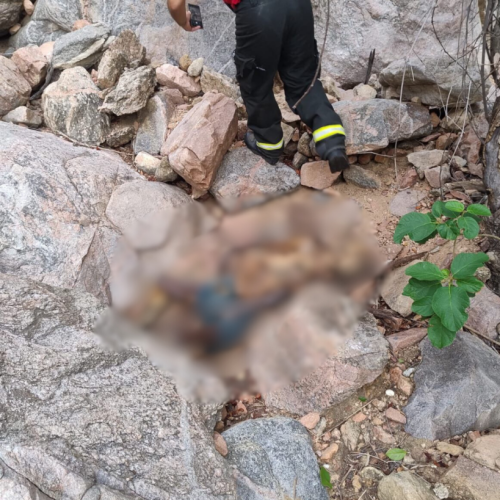Ossada humana é resgatada nos Cânions do São Francisco em Delmiro Gouveia