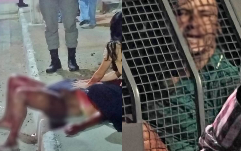 Homem espanca e ataca mulher com facão após ela recusar relação sexual em São Miguel dos Campos