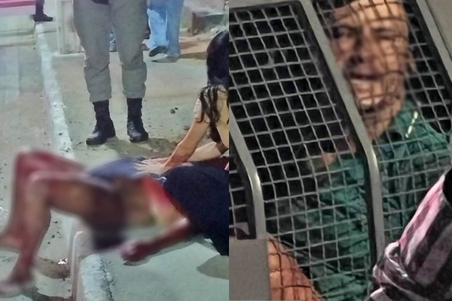 Homem espanca e ataca mulher com facão após ela recusar relação sexual em São Miguel dos Campos