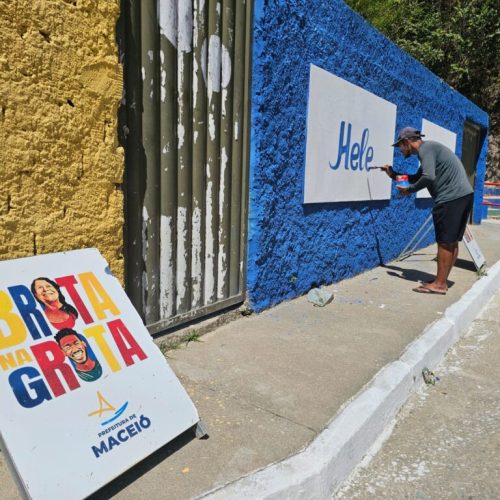 Governo estadual interfere em obras finalizadas da Prefeitura de Maceió na grota Santa Helena