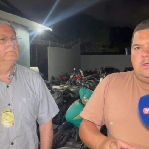 Delegacia de Roubos e Furtos de Veículos prende dois suspeitos por falsa comunicação de furto de motocicleta