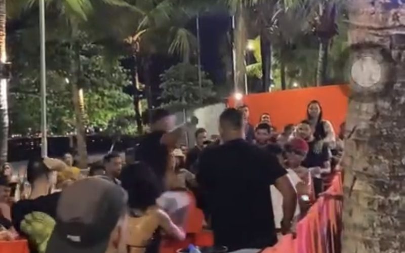 Por outro ângulo, vídeo mostra briga durante evento “Baderna” na Praia da Avenida
