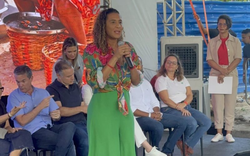 Anielle Franco às marisqueiras do Vergel: “Vocês são resistência e inspiração para o Brasil inteiro”