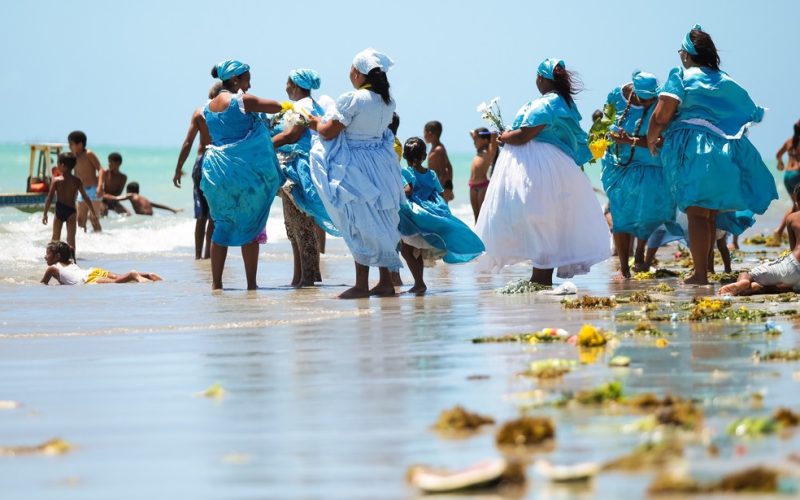 Festa das Águas celebra cultura afro-brasileira e espiritualidade na Pajuçara