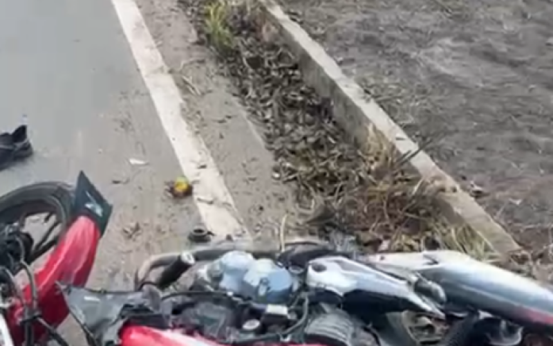 Acidente grave deixa ao menos um ferido em Campo Alegre