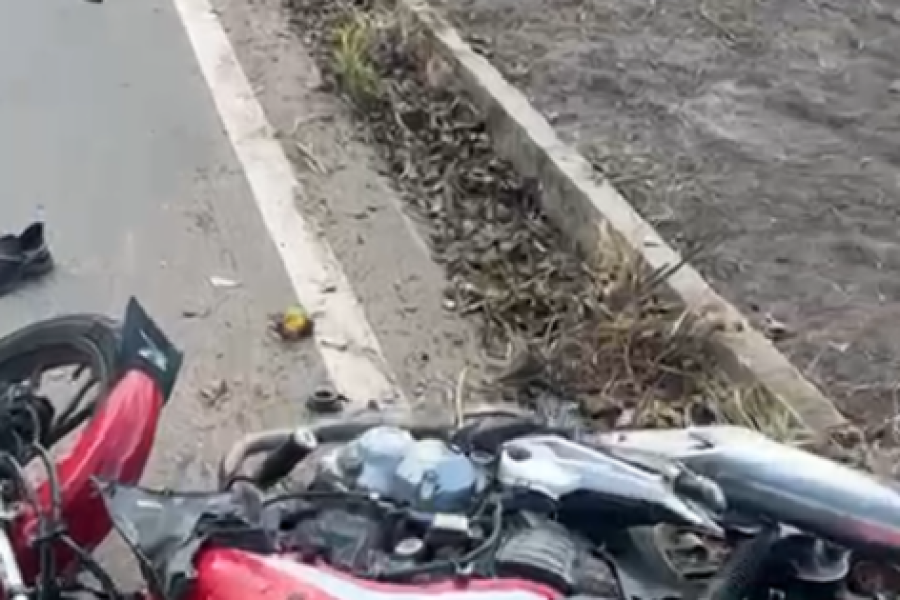 Acidente grave deixa ao menos um ferido em Campo Alegre