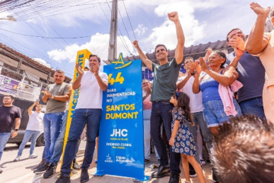 JHC entrega 120 ruas pavimentadas e amplia infraestrutura na parte alta de Maceió