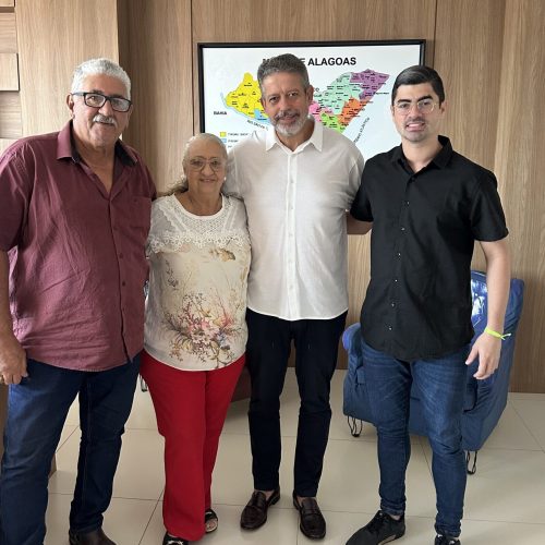 Leopoldina Amorim e Victor Pedrosa anunciam apoio a Arthur Lira em sua caminhada ao Senado