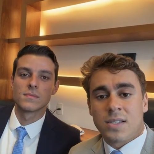 Nikolas Ferreira elogia atuação de Caio Bebeto e o aponta como liderança jovem no estado