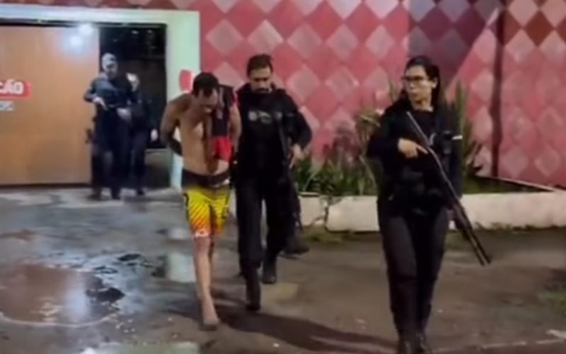 Mais um fugitivo do Baldomero Cavalcante é preso após denúncia