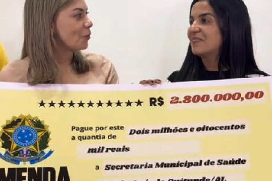Prefeitura de São Luiz do Quitunde recebe R$ 2,8 milhões em investimentos para a área da saúde