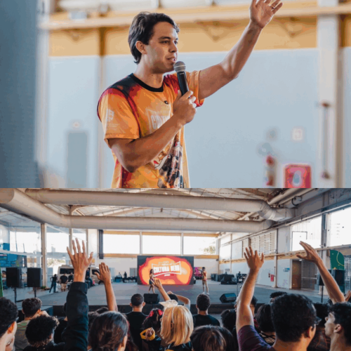 Secretário da SEMCE, Brivaldo Marques, prestigia o Festival da Cultura Nerd 2025