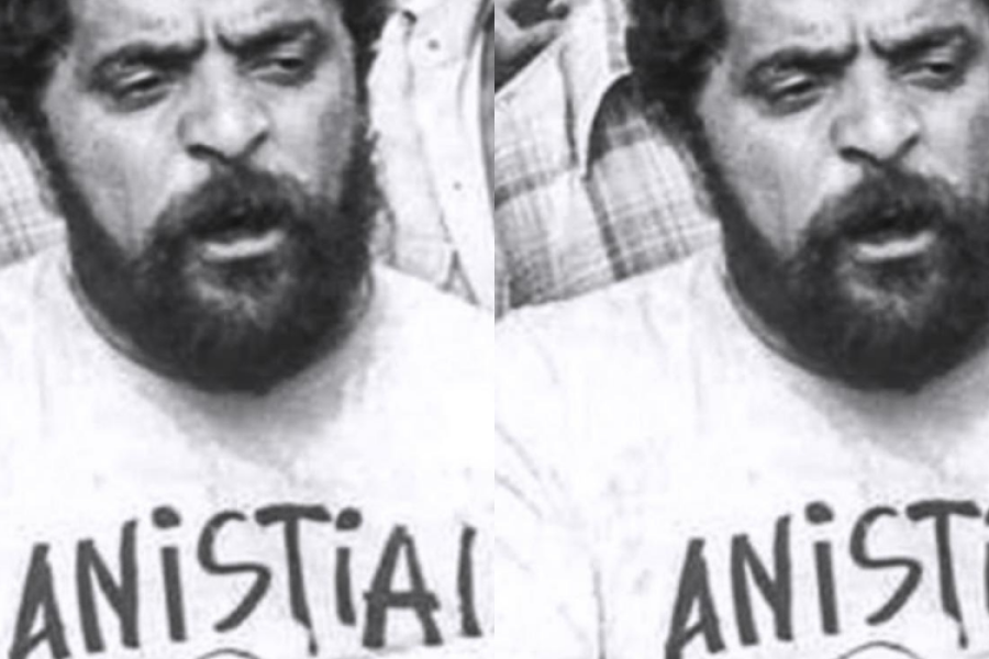 Michelle Bolsonaro volta a compartilhar foto de Lula com camisa pró-anistia