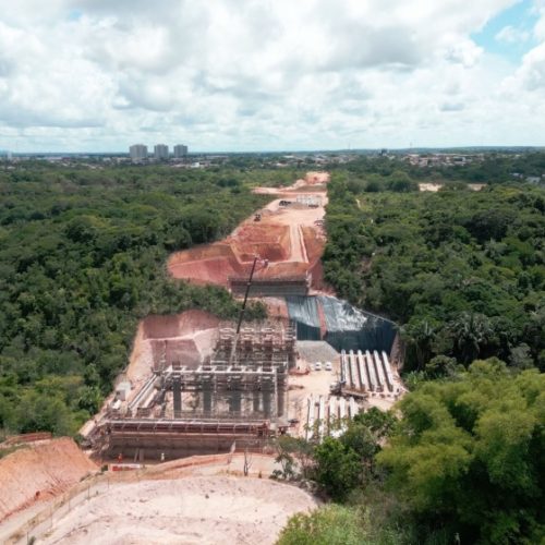 Construção da Linha Verde avança para conclusão da obra em 2026 em Maceió