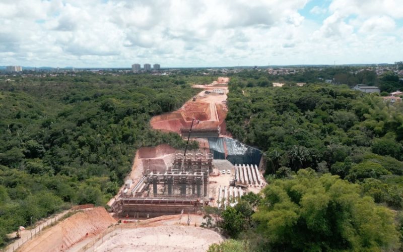 Construção da Linha Verde avança para conclusão da obra em 2026 em Maceió