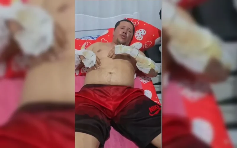Motorista de app queimado em incêndio forjou sequestro para fraudar seguro veicular, diz PCAL