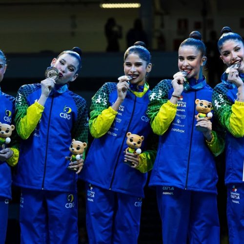 Alagoana Duda Arakaki ajuda Brasil a conquistar duas pratas no Mundial de Ginástica Rítmica