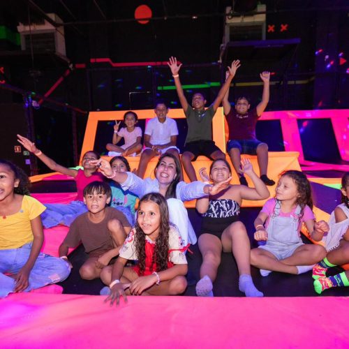 Deputada Gabi Gonçalves realiza edição especial do Gabi Para Baixinhos no Vila Trampolim