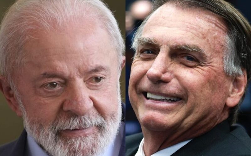 Pesquisa aponta queda de vantagem de Lula e empata com Bolsonaro no segundo turno