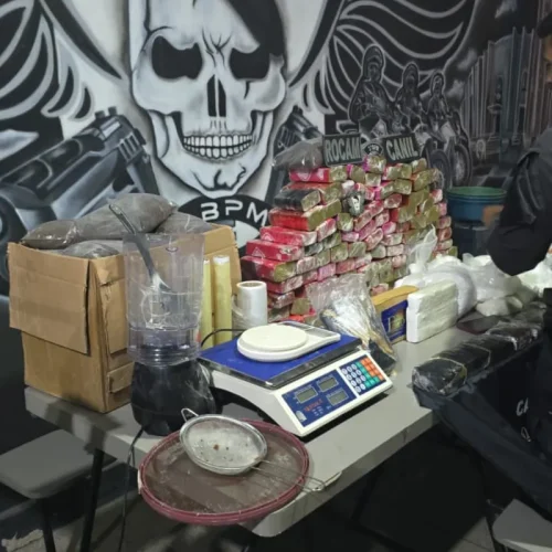 Polícia apreende mais de 50 kg de drogas em casa abandonada em Arapiraca