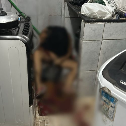 Mãe de três filhos é morta a facadas dentro de casa no Clima Bom; suspeito está foragido 