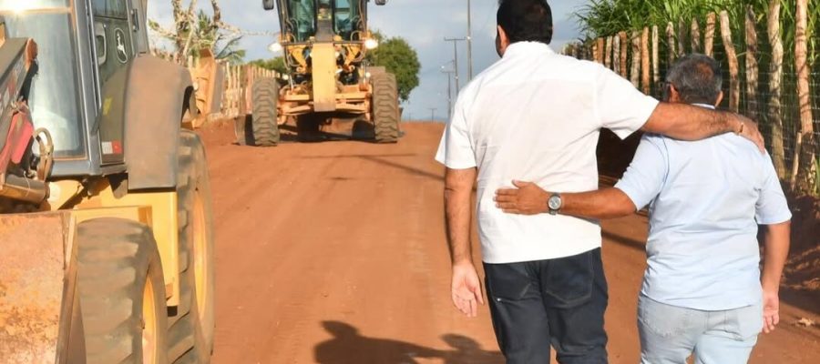 Prefeito Beto Torres anuncia pavimentação do acesso ao Povoado Geraldo 01 em Belém