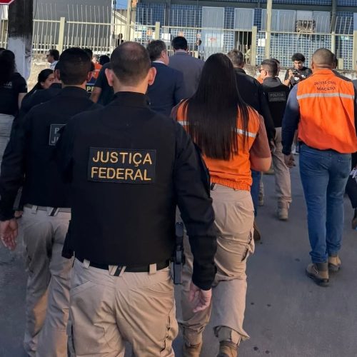 Juiz Federal realiza inspeção judicial no bairro Bom Parto, em Maceió, com participação da Defesa Civil