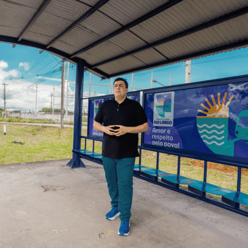 Prefeitura de Rio Largo revitaliza abrigos de ônibus e reforça combate ao vandalismo
