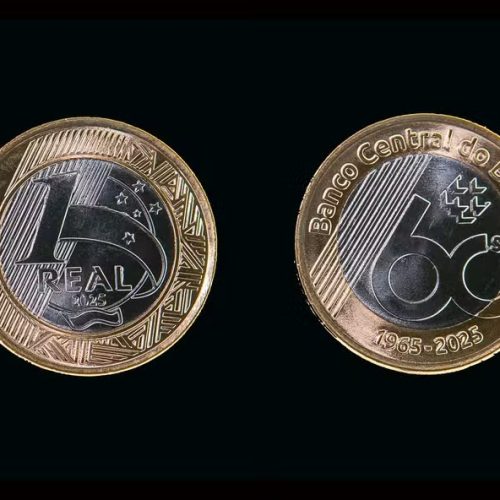 Banco Central lança moeda comemorativa de R$ 1 pelos seus 60 anos