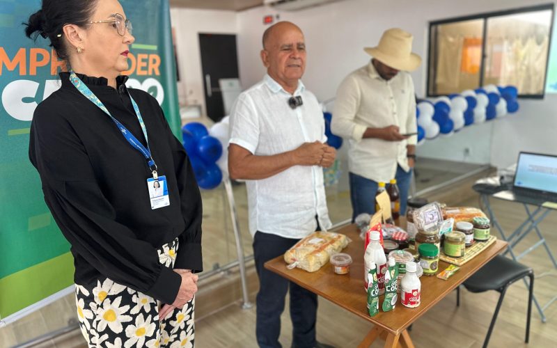 Agricultores de Matriz de Camaragibe participam de palestra sobre empreendedorismo sustentável no segmento de alimentos