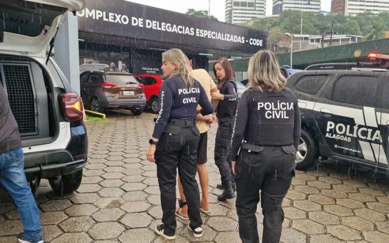 Operação Shamar: mandados de prisão por feminicídio e estupro são cumpridos em Alagoas