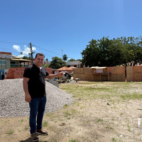 Prefeito Allan de Jesus inicia construção do novo espaço turístico e de eventos de Porto de Pedras
