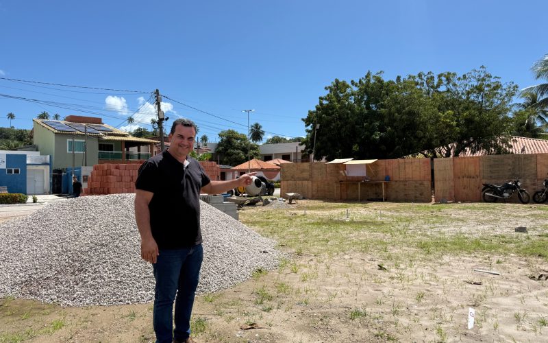 Prefeito Allan de Jesus inicia construção do novo espaço turístico e de eventos de Porto de Pedras