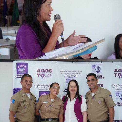 Câmara de Matriz do Camaragibe Agosto Lilás com apelo por respeito e proteção às mulheres